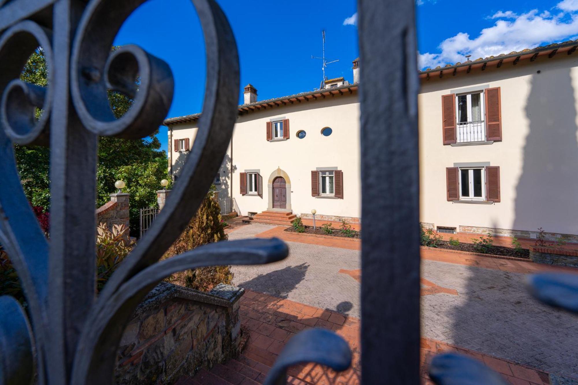 Villa D'Epoca Carniani Ареццо Екстер'єр фото